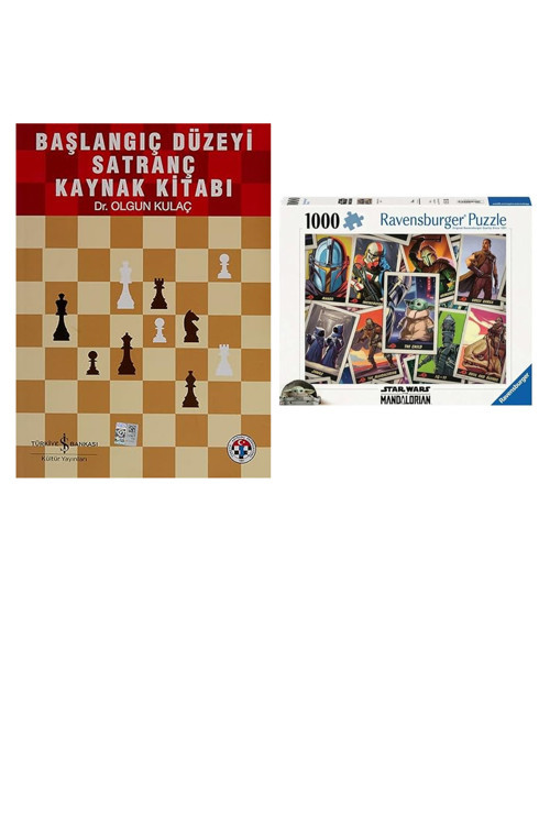 , 1000P Puzzle Star Wars Mandalorian, ... +1 Ürün (Puzzle & Kitap)