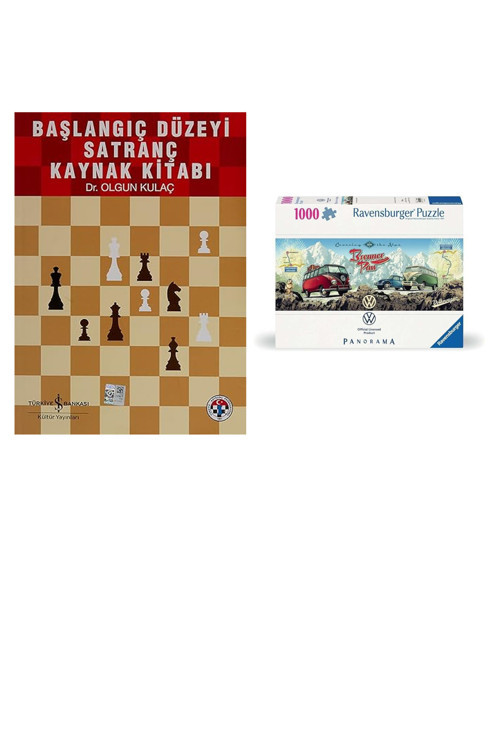 , 1000P Panaroma Puzzle Vw, Yetişkin P... +1 Ürün (Puzzle & Kitap)