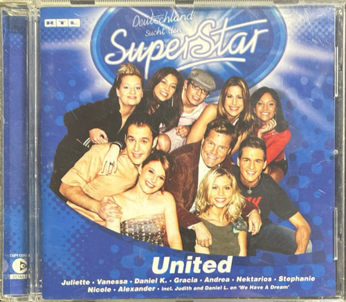 (Plak Değildir CD dir) CD Super Star United CD