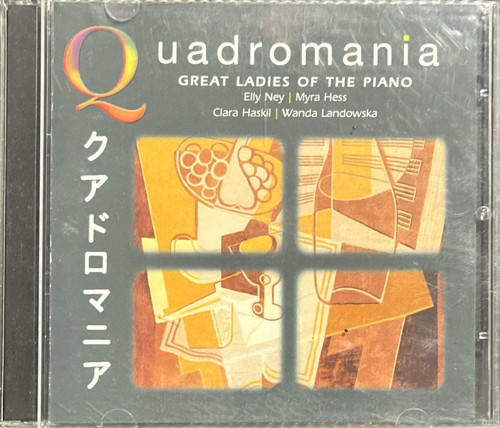 (Plak Değildir CD dir) CD Quadromania Great Ladies Of The Piano 4 CD