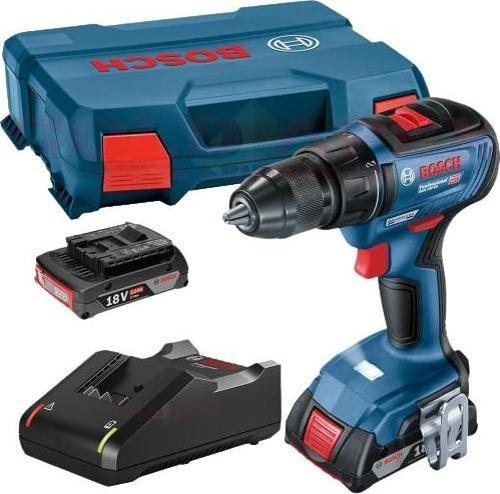Gsr 18V-50 Professional Kömürsüz Akülü Vidalama Matkap Çift Akülü Çantalı