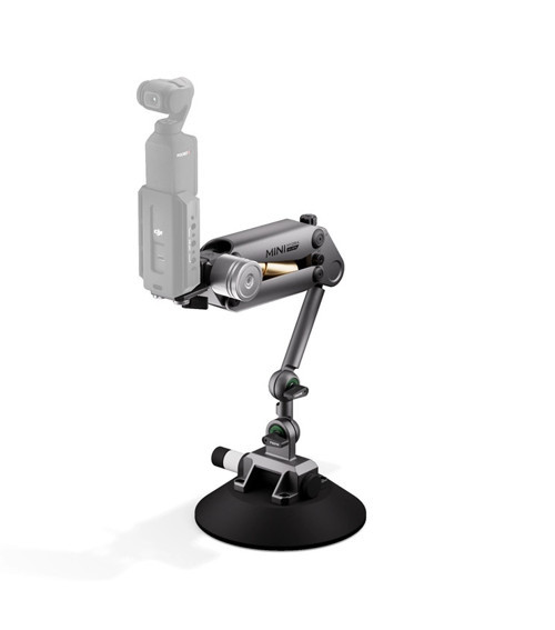 HDA-T15-TG Hydra Alien Mini Araba Montaj Sistemi DJI Action 3/4 DJI Pocket 3 Insta360 X4/X3 ve
