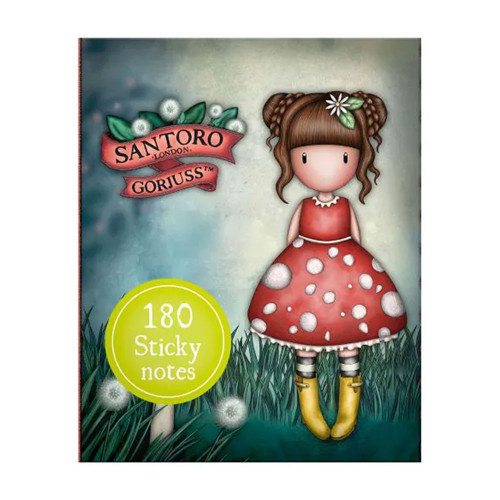 Gorjuss Little Mushroom Yapışkanlı Not Kağıdı 1048GJ19