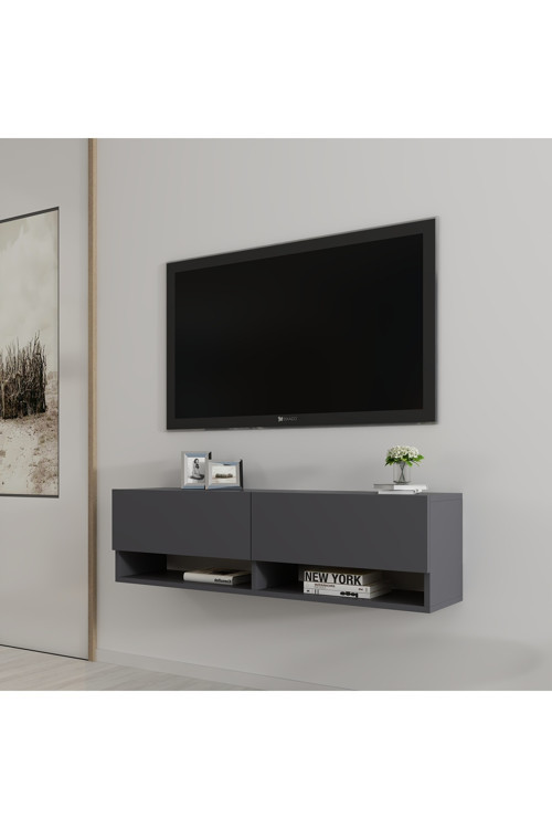 Carlos Antrasit Tv Ünitesi & Tv Sehpası