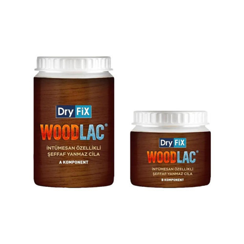 WoodLac İntümesan Özellikli Şeffaf Yanmaz Cila 25 Kg Set