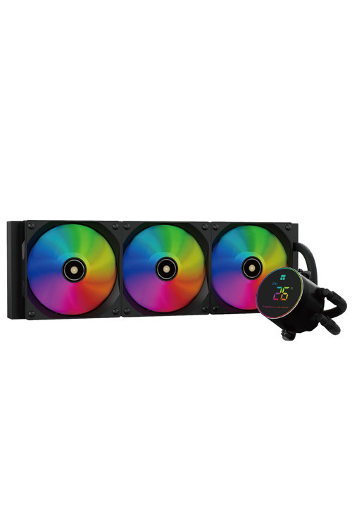 Frozen Magic 360 Digital ARGB BLACK 360mm Intel-AMD Uyumlu İşlemci Sıvı Soğutucu