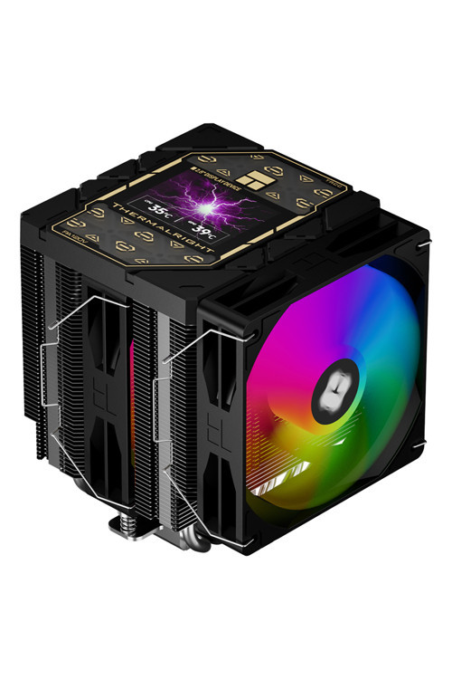 Peerless Assassin 120 Vision ARGB BLACK TL-C12C-X28-S V2 120mm 6x6mm Intel-AMD Uyumlu Hava Soğutucu