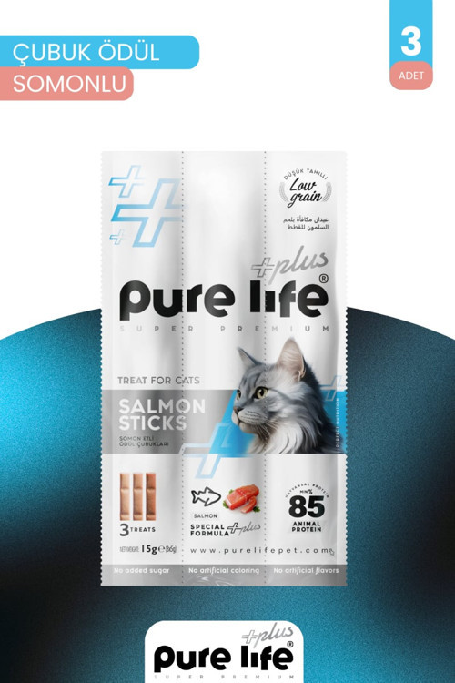 Plus Somonlu Stick Kedi Ödül Maması