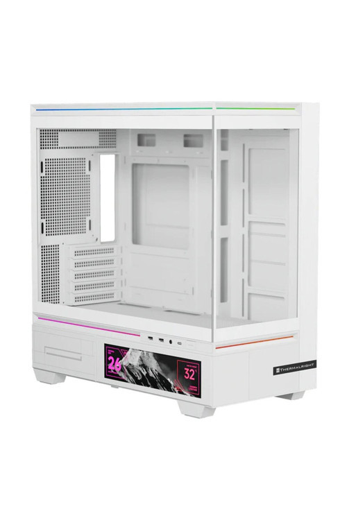 TL-M10 Vision White ARGB Temperli Cam Mid Tower mATX Gaming Kasa