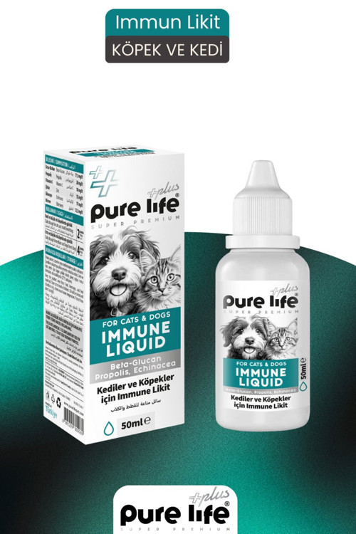 Plus Kedi&Köpekler İçin Immune Likit 50ml
