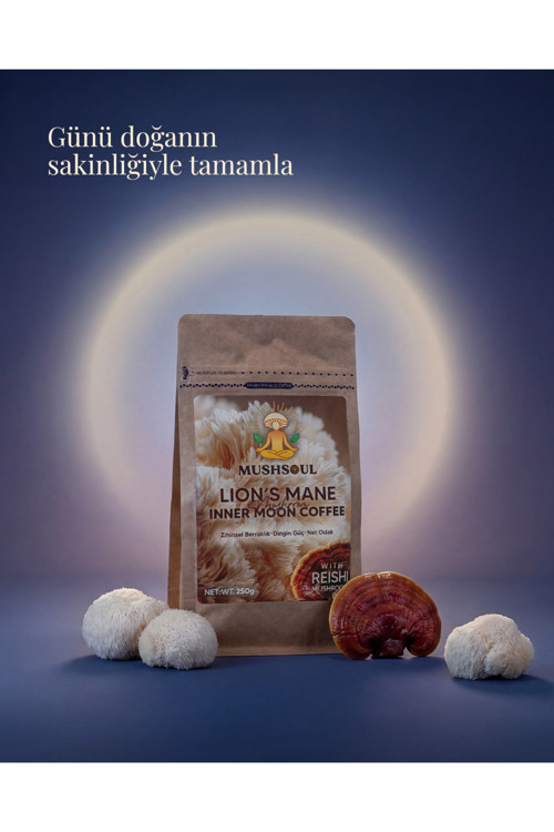 İnner Moon Mantarlı Filtre Kahve Lion's Mane & Reishi