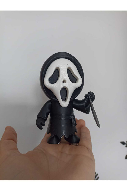 Smilechild 13 cm Büyük Boy Halloween Ghostface Figür Oyuncak