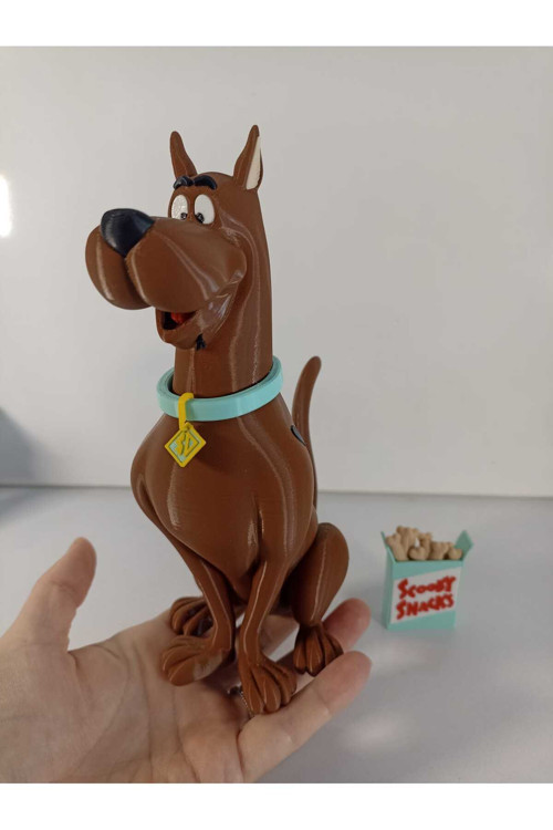 Smilechild Scooby Doo Köpek Hayvan Figür Oyuncak -Figür 20 Cm