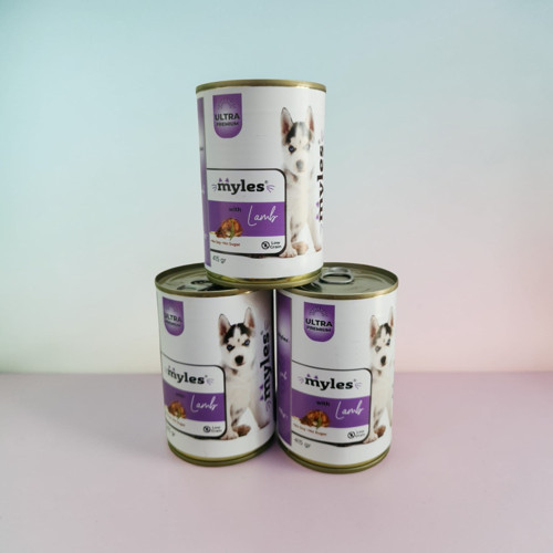 Kuzu etli ezme köpek konserve maması
