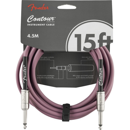 Contour Serisi 4,5 mt. Gitar Kablosu Burgundy Mist Enstrüman Kablosu