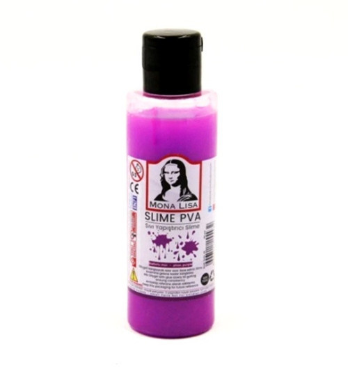 Mona Lisa Slime Tutkalı 70 Ml Fosforlu Mor 3 adet