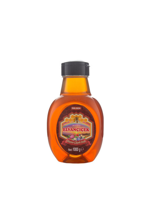 Elvançiçek Süzme Çiçek Balı 1 Kg (Pet Matara)