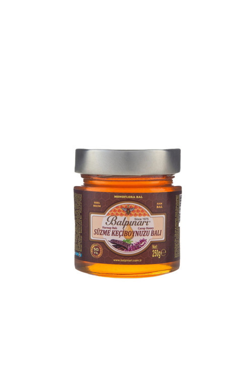 Özel Seçim Süzme Harnup (Keçi Boynuzu) Ham Balı 250 g