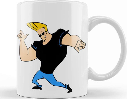 Johnny Bravo Kupa Bardak Porselen