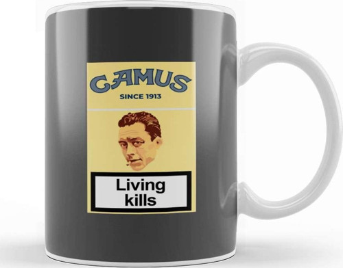 Albert Camus Kupa Bardak Porselen