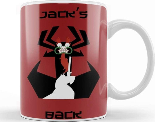 Samurai Jack Kupa Bardak Porselen