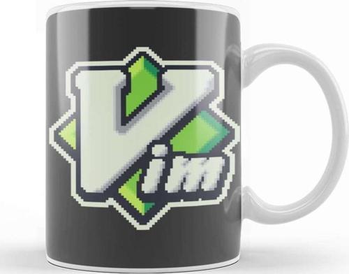 Vim Pixelart Kupa Bardak Porselen