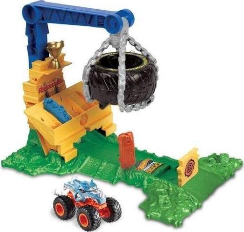 Monster Trucks Arenada Rhinomite Mücadelesi Oyun Seti HTP18