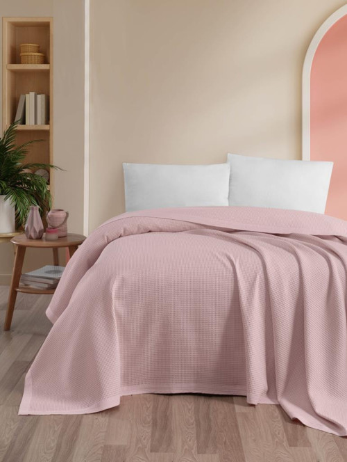 Meri Klimalı Pike Çift Kişilik %100 Pamuk 220x240