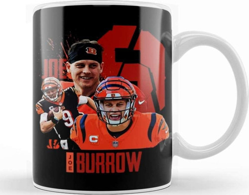 Joe Burrow 9 Kupa Bardak Porselen