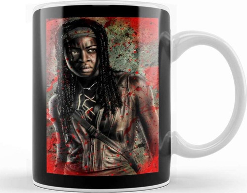 Michonne Red Kupa Bardak Porselen
