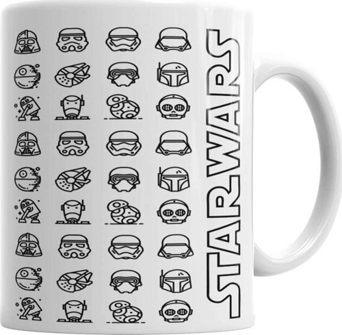 Star Wars 4 Kupa Bardak Porselen