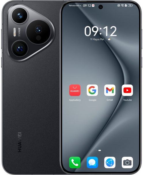 Pura 70 12 256Gb Siyah(Huawei Türkiye Garantili)