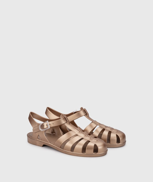 Biarritz Metalik Kadın Sandalet Bronz BB340-099