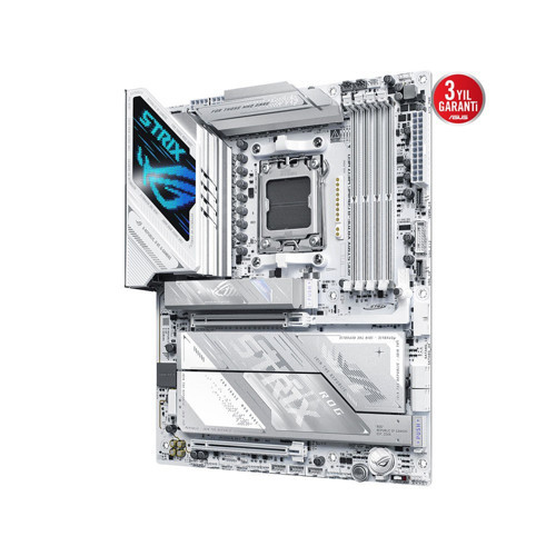Rog Strix X870E-A Gaming Wifi7 Neo Amd X870 Am5 Ddr5 9600 Hdmi 2Xusb4 4X M2 Usb3.2 Wifi 7 + Bt Aura Rgb 5Gbit Lan Atx 16+2+2 Güç Aşamaları, Çift