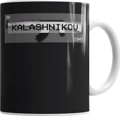 Kalashnikov Kupa Bardak Porselen