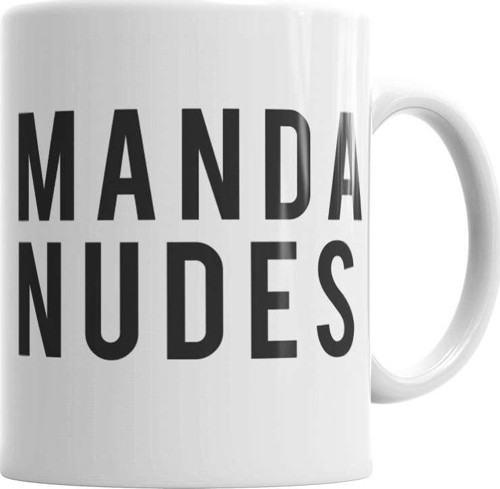 Manda Nudes Kupa Bardak Porselen