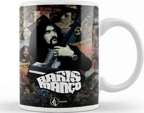 Barış Manço Kupa Bardak Porselen