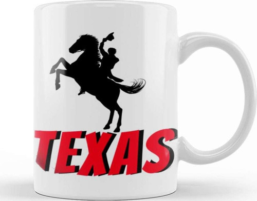 Texas Kupa Bardak Porselen