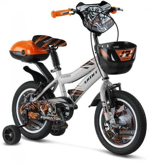 1445 TIGER-V-ERKEK ÇOCUK BİSİKLETİ 14 JANT NARDO GRİ