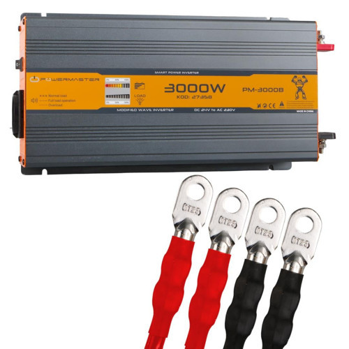 24 VOLT 3000 WATT POWER INVERTER