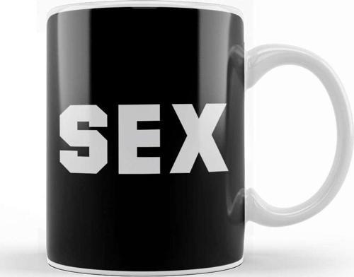 Retro Sex T Kupa Bardak Porselen