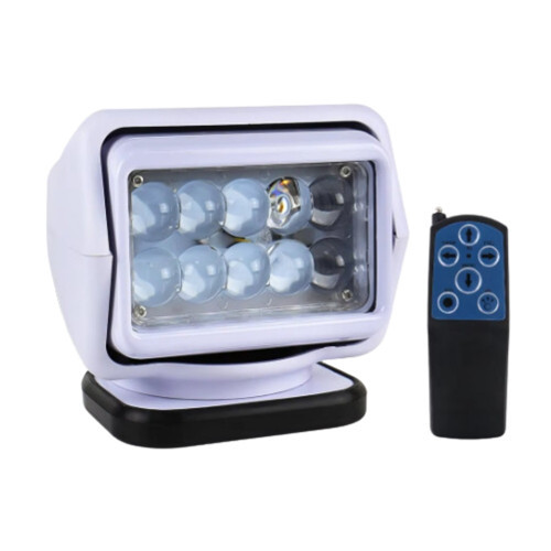 Uzaktan Kumandalı LED Projektör 12/24V 50W Beyaz