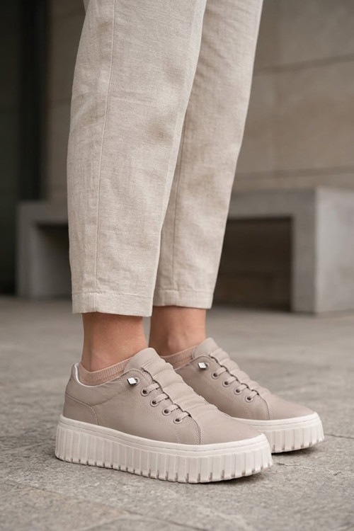 Canvas 26Y Kadın Klasik Sneaker Bej