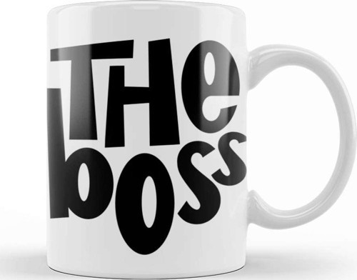 The Boss 05 Kupa Bardak Porselen