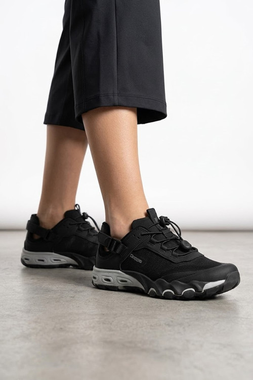 KP-2085Z Dominik Kadın Klasik Sneaker Siyah