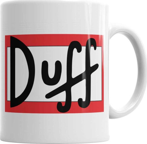 Duff Kupa Bardak Porselen