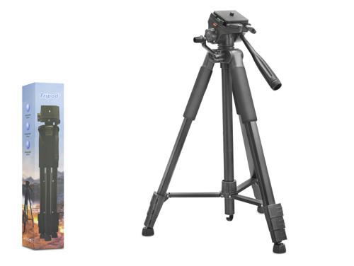 ND1044 Telefon Tripodu Ayarlanabilir Kollu 4 Kademeli 205 cm - Siyah