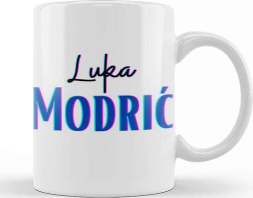 Luka Modrić Kupa Bardak Porselen