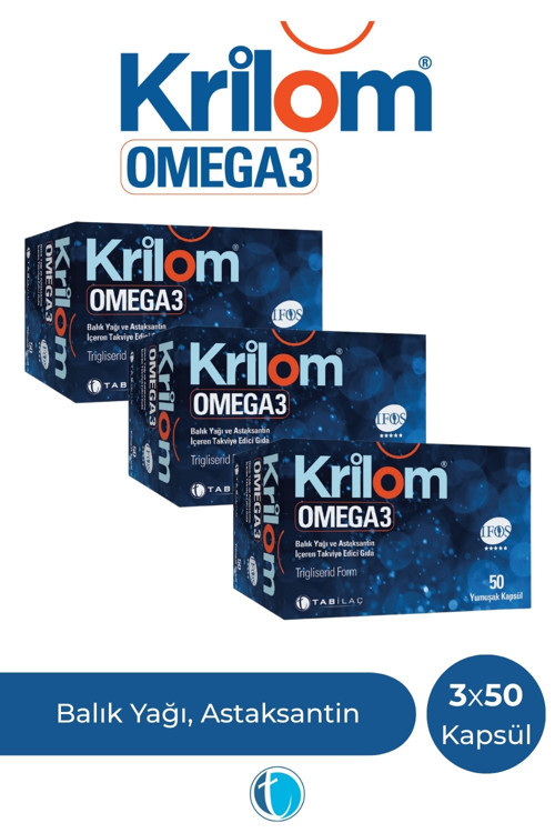 Omega 3 50 Yumuşak Kapsül x 3 Adet