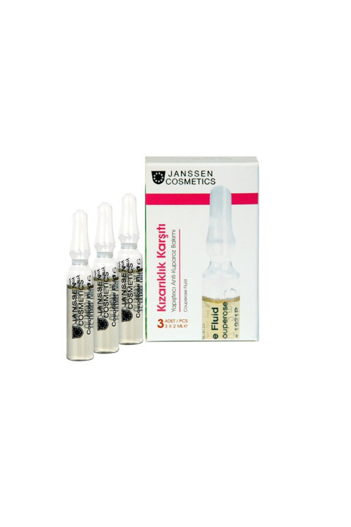 JANSSEN COUPEROSE FLUİD AMPUL 3' LÜ SET - YATIŞTIRICI VE KIZARIKLIK KARŞITI AMPUL